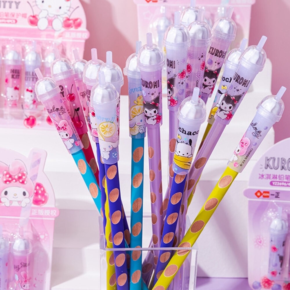 三麗鷗 超人力霸王 庫洛米 怕洽狗 卡通 通用筆蓋 防鉛筆盒髒 筆蓋 筆套 筆帽 三角鉛筆 三角鉛筆可用 鉛筆延長-細節圖5