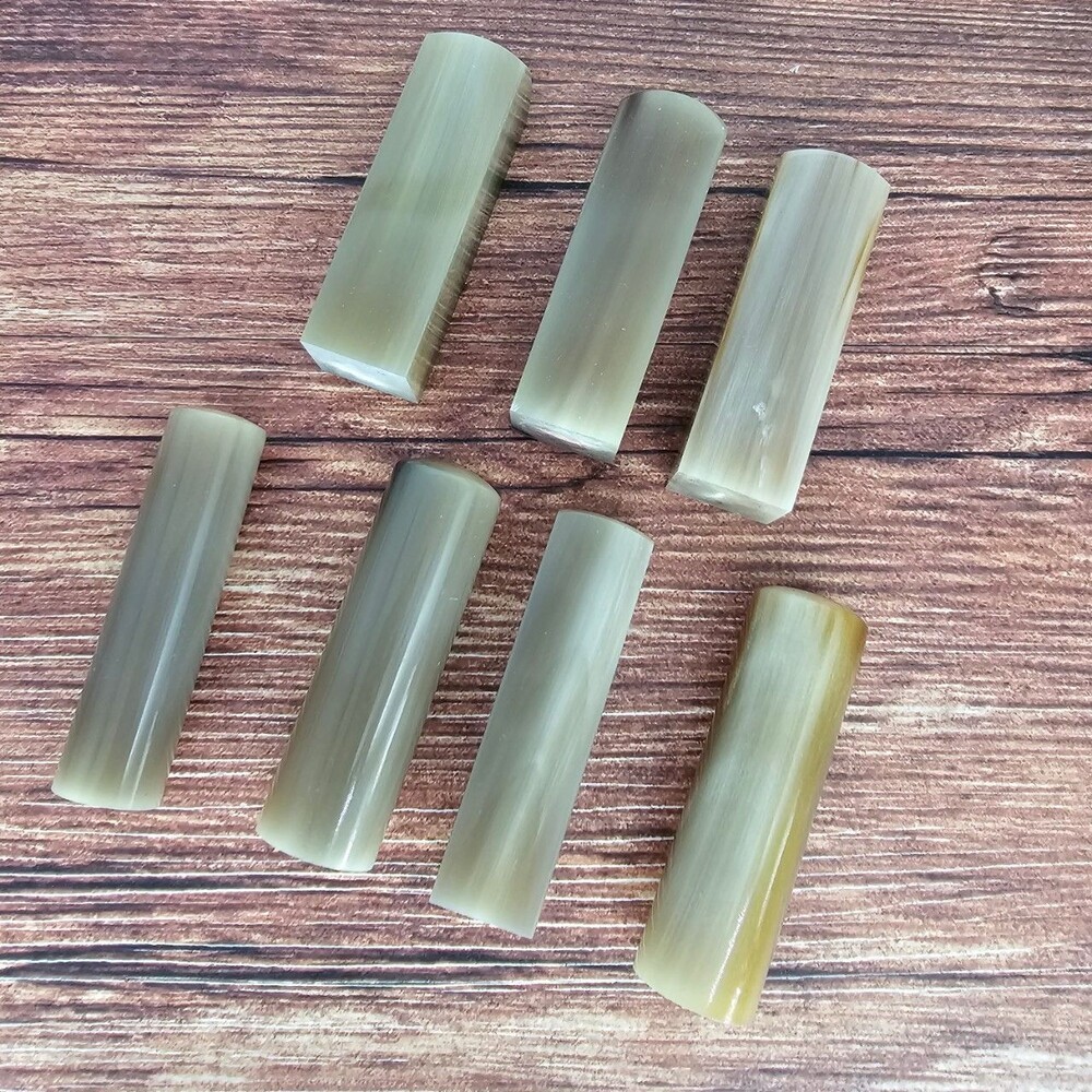 頂級純色牛角印章 赤牛角 印鑑 結婚對章 牛角印章 開戶印鑑 開戶章牛角 印章 5分 6分 赤牛角-細節圖6