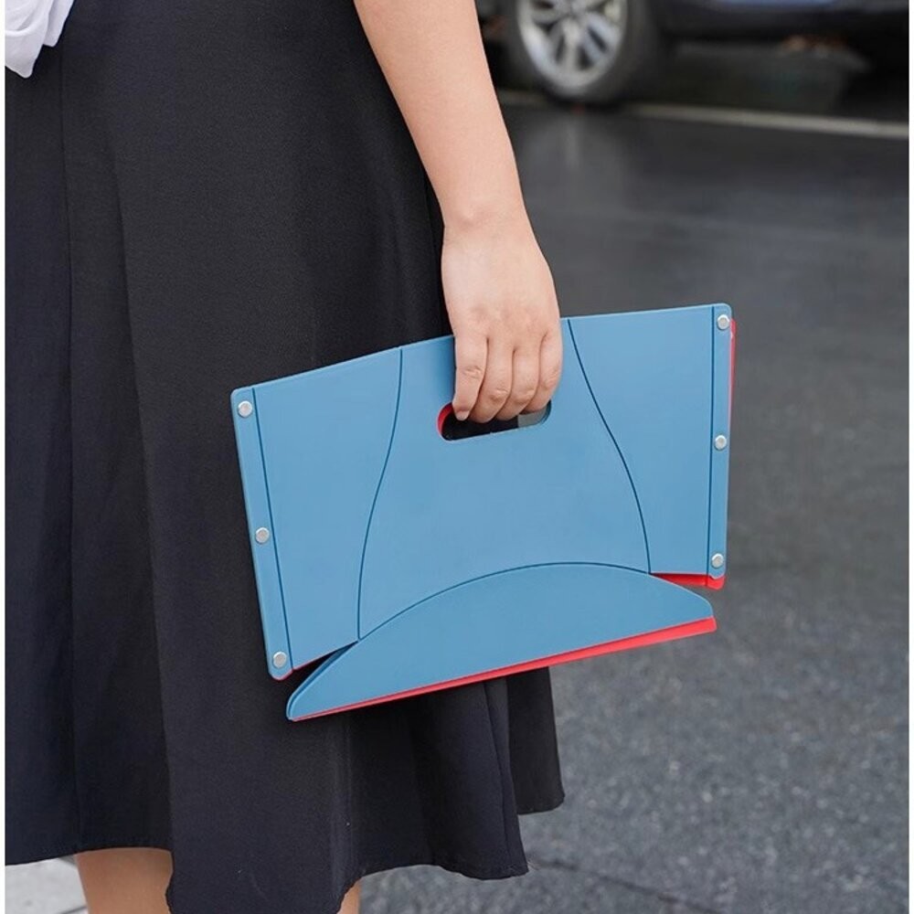 摺疊板凳 椅凳 板凳 折凳 摺凳 小凳子 小板凳 小椅子 收納椅 收納凳 摺疊椅 兒童椅 露營凳 穿鞋凳 矮凳 塑料椅子-規格圖5