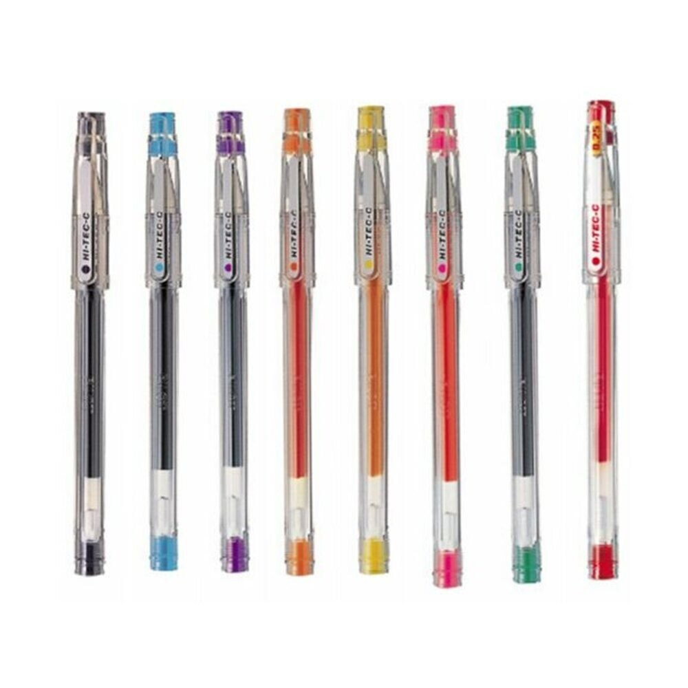 開發票 PILOT 百樂 超細鋼珠筆 HI-TEC-C 0.3 0.4 0.5 藍/紅/黑 筆芯 鋼珠筆 LH-20C-細節圖3