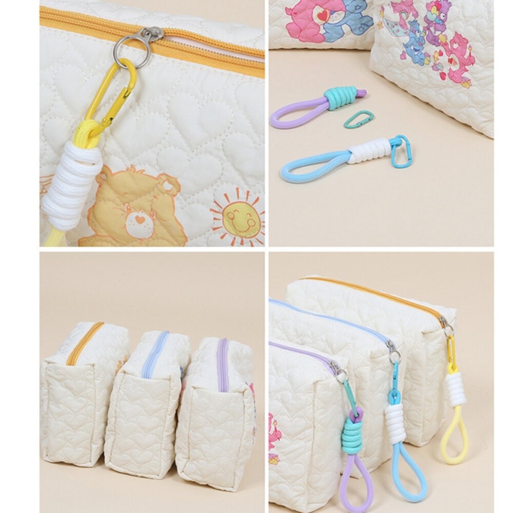 愛心熊 carebears 彩虹熊 化妝包 收納包 手拿包 婚禮小物 包 包包 帆布包 手機袋 拉鍊包 零錢包 手機包-細節圖3