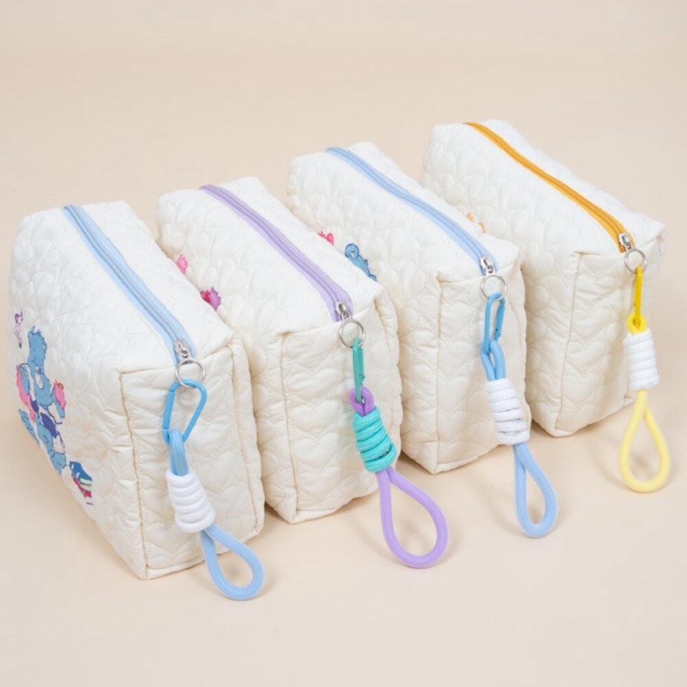 愛心熊 carebears 彩虹熊 化妝包 收納包 手拿包 婚禮小物 包 包包 帆布包 手機袋 拉鍊包 零錢包 手機包-細節圖7