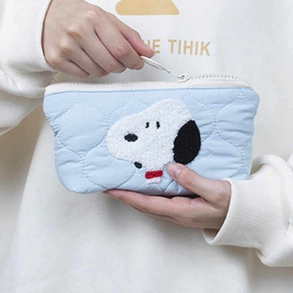 史努比 snoopy 束口袋 筆袋 文具袋 化妝包 鉛筆袋 鉛筆盒 生理袋 筆袋 造型筆袋 文具 置物袋 收納包 收納袋-規格圖9
