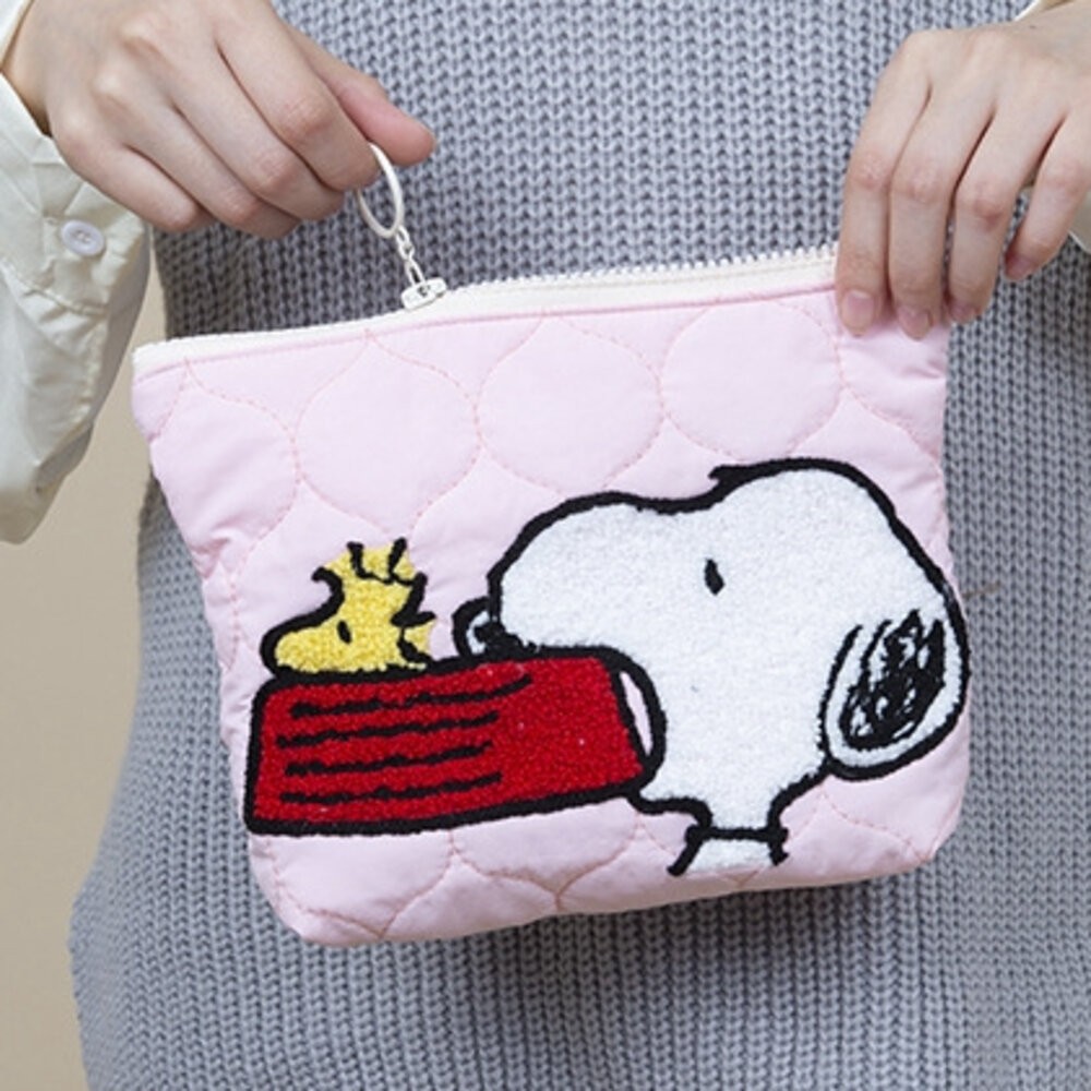 史努比 snoopy 束口袋 筆袋 文具袋 化妝包 鉛筆袋 鉛筆盒 生理袋 筆袋 造型筆袋 文具 置物袋 收納包 收納袋-規格圖9