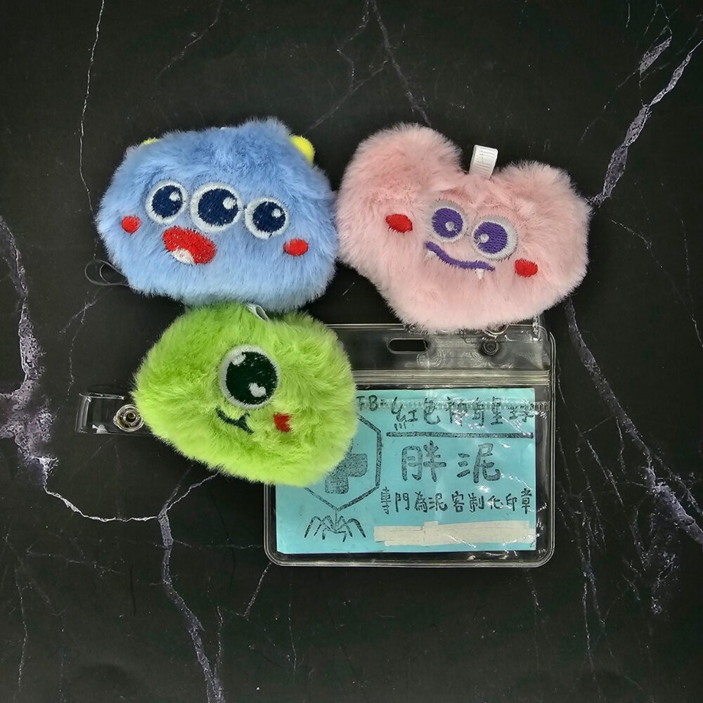 買一送一 兔子 熊熊 熊貓 小怪獸 怪獸 護理師識別證 易拉扣/伸縮扣/內縫/護士/醫療人員/醫師/證件夾/證件扣-細節圖5