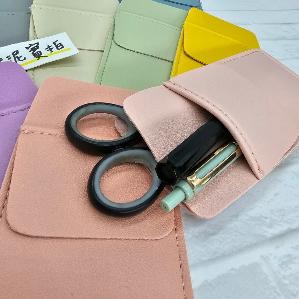 皮質 輕量護理師筆袋 鉛筆盒 口袋筆袋 護士必備 護理師必備 醫生護理師 插筆袋 筆套 口袋 插筆套 筆套 皮筆袋-細節圖2