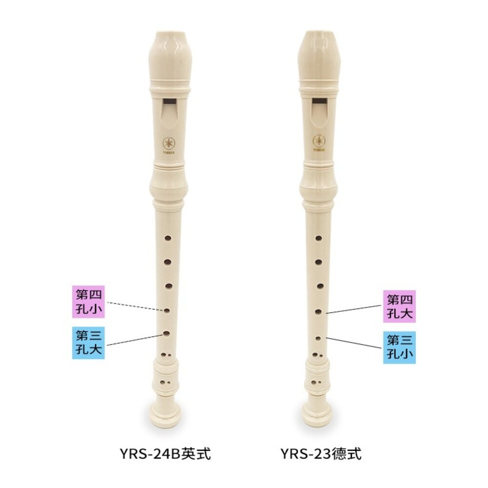 YAMAHA YRS-24B 24B 英式 高音 直笛 國小適用 小學三年級 高音直笛 音樂課用具 YRS24B 直笛-細節圖2
