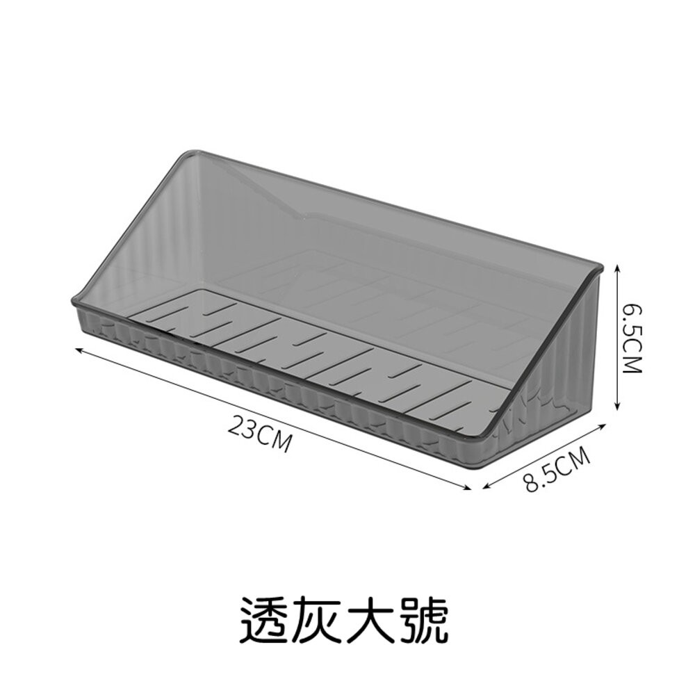 浴室置物架 壁掛 置物架 收納架 免打孔長方置物架 廚房收納架 瀝水置物架 免打孔 無痕黏貼 壁掛式 廚房收納 無痕置物-規格圖5