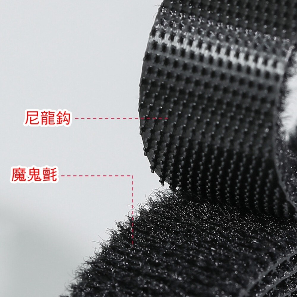 整卷 魔鬼氈束帶 束線帶 理線帶 魔鬼氈束線帶 理線 電線收納 整線 針型魔鬼氈 整理電線 理線器 收線器-細節圖7