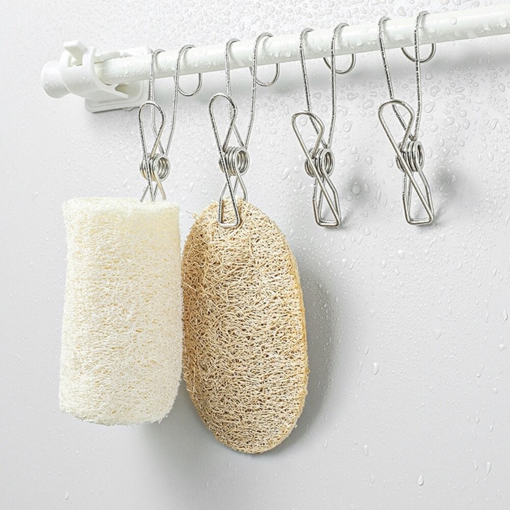 不銹鋼吊掛夾 1入裝 不鏽鋼掛勾夾子 萬能掛鉤夾子 J夾 不鏽鋼掛勾 曬衣夾 掛勾 不銹鋼夾子 衣夾 照片夾 防風掛鉤夾-細節圖5