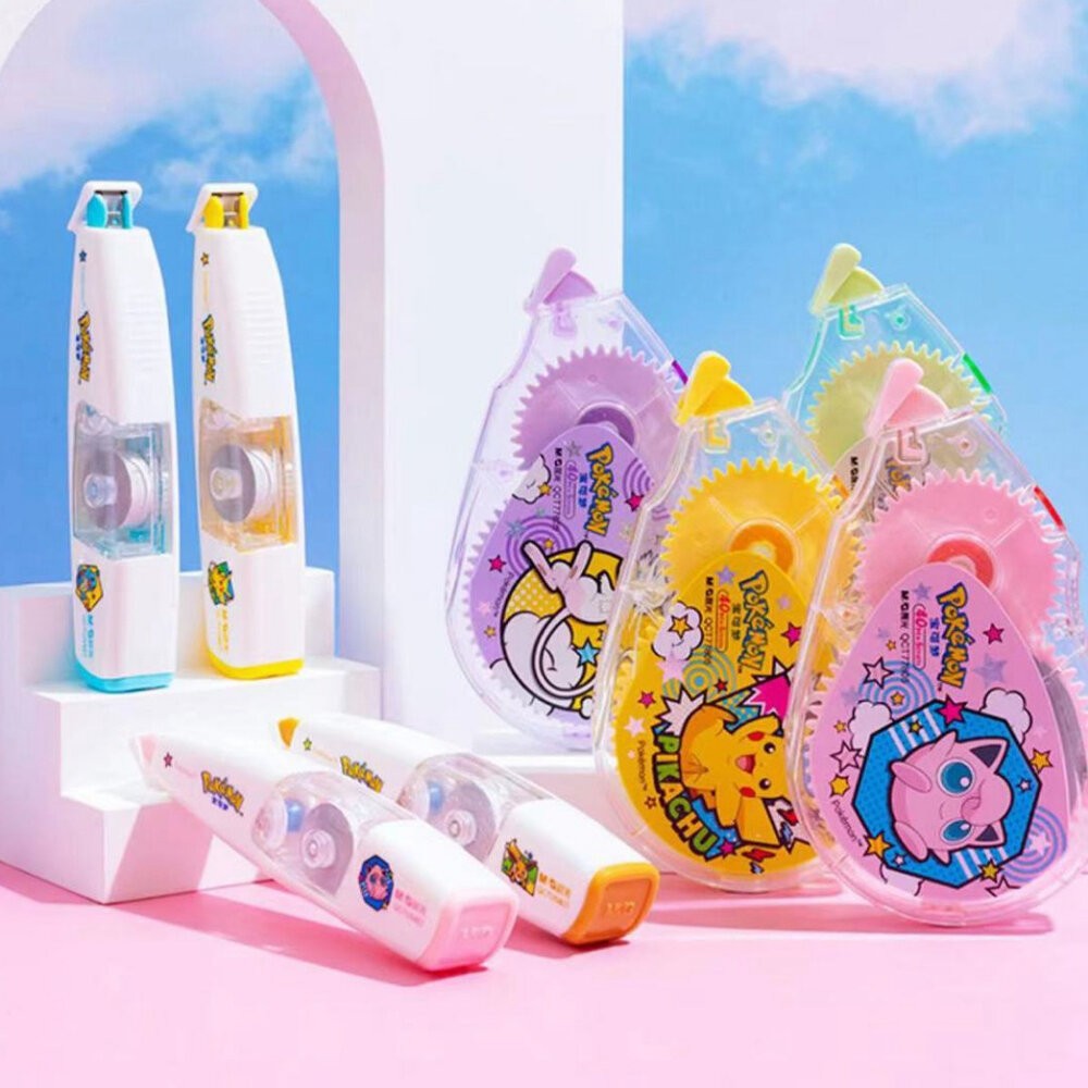 大容量 寶可夢 皮卡丘 立可帶 修正帶 修改帶 修正內帶立可 更正帶 修正帶 內帶 訂正帶 替換帶 神奇寶貝-細節圖3