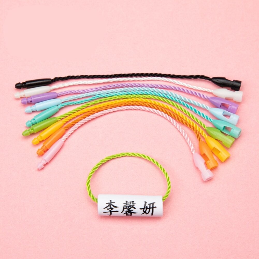 20入 防水姓名圈 黑字 鞋子專用姓名條 鞋用 姓名圈 標籤 鞋子圈 名字圈 客製 幼稚園禮物 名字扣 書包扣 名字書包-細節圖6