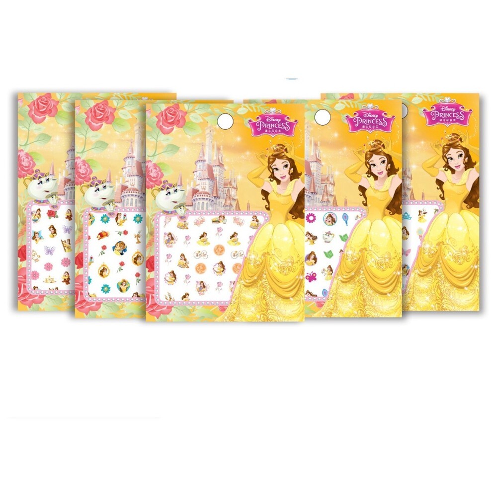 正版 迪士尼指甲貼 兒童指甲貼 3D指甲貼 卡通指甲貼 單張區 指甲貼 貼紙 美甲貼片 美甲 公主 冰雪奇緣 米奇-規格圖9