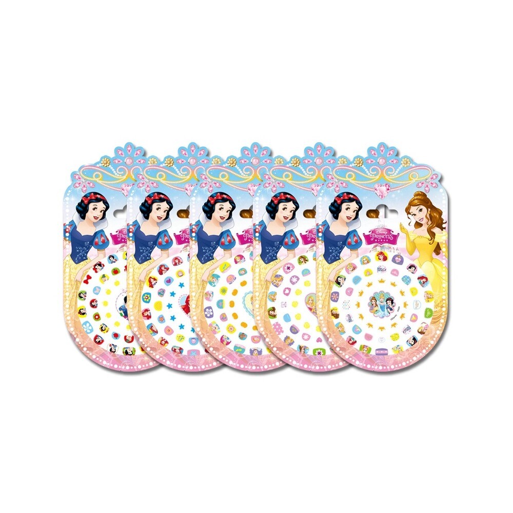 正版 迪士尼指甲貼 兒童指甲貼 3D指甲貼 卡通指甲貼 單張區 指甲貼 貼紙 美甲貼片 美甲 公主 冰雪奇緣 米奇-規格圖9