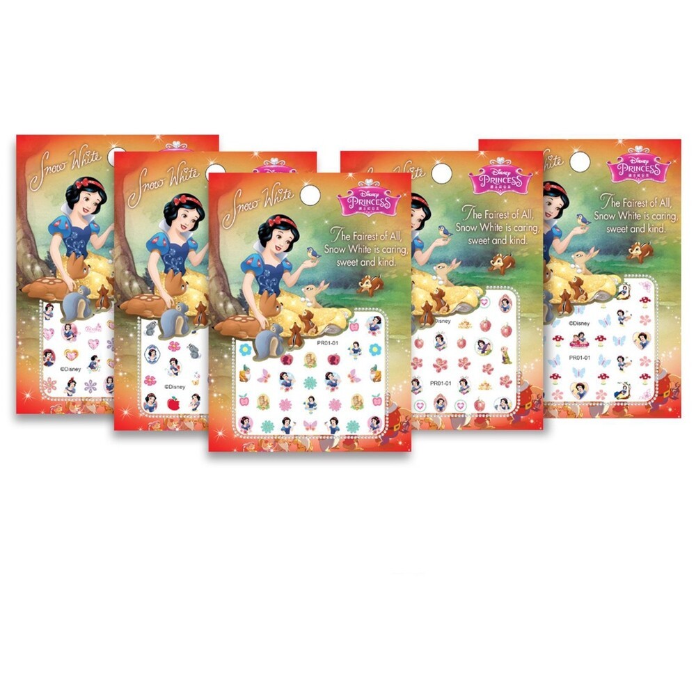 正版 迪士尼指甲貼 兒童指甲貼 3D指甲貼 卡通指甲貼 單張區 指甲貼 貼紙 美甲貼片 美甲 公主 冰雪奇緣 米奇-規格圖9