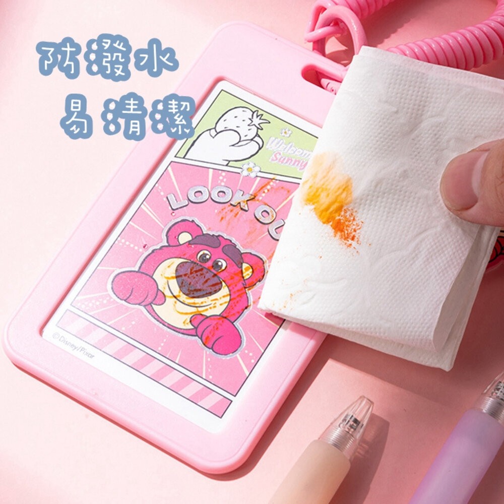 卡套 悠遊卡套 識別證 證件套 伸縮卡套 證件夾 伸縮扣 易拉扣 識別證卡套 滑蓋卡套 吊牌 名牌夾 門禁卡套-細節圖3