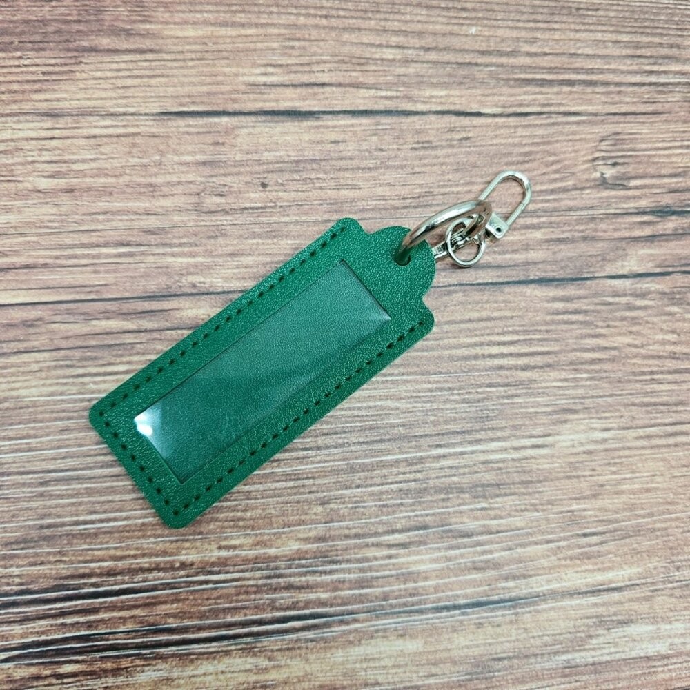 可印字 掛扣式姓名條 皮質掛繩 空白姓名條 兒童姓名吊牌掛扣 名牌扣 姓名扣 書包扣 可手寫 空白姓名條 名字貼 名字牌-規格圖5