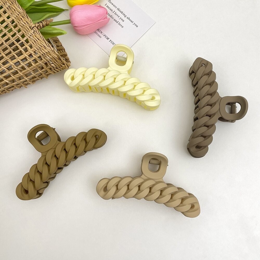 款式多 磨砂 韓系 甜美 珍珠 水鑽 髮夾 鯊魚夾 大小號 珍珠髮夾 抓夾女 邊夾 後腦勺鯊魚夾 髮抓 霧面-細節圖2