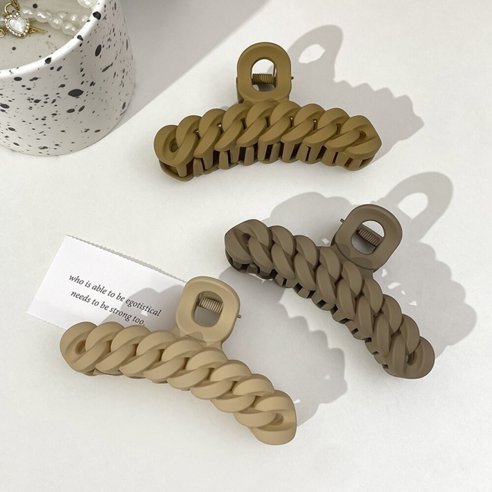 款式多 磨砂 韓系 甜美 珍珠 水鑽 髮夾 鯊魚夾 大小號 珍珠髮夾 抓夾女 邊夾 後腦勺鯊魚夾 髮抓 霧面-細節圖7