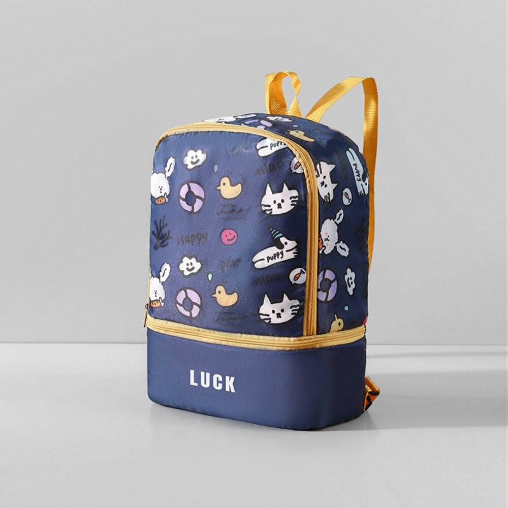 藍色-游泳後背包