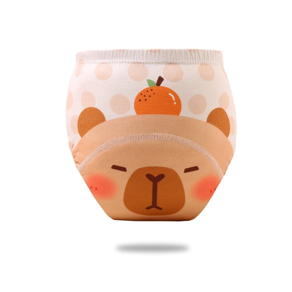 大臉款 學習褲 六層紗學習褲 練習褲 戒尿布 尿布褲 兒童內褲 內褲 110碼 100碼 90碼 訓練褲 防水尿布褲-規格圖6