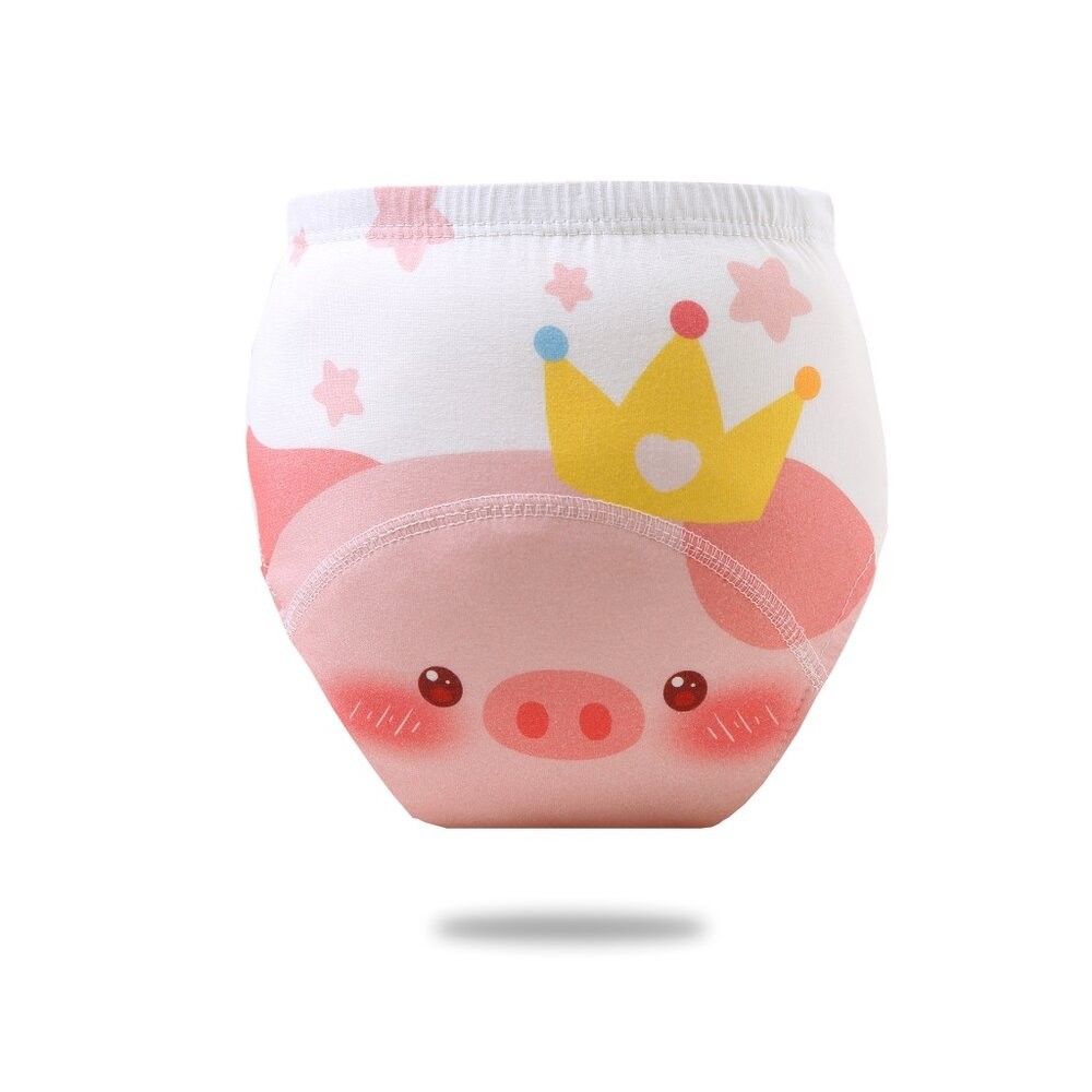 大臉款 學習褲 六層紗學習褲 練習褲 戒尿布 尿布褲 兒童內褲 內褲 110碼 100碼 90碼 訓練褲 防水尿布褲-規格圖6