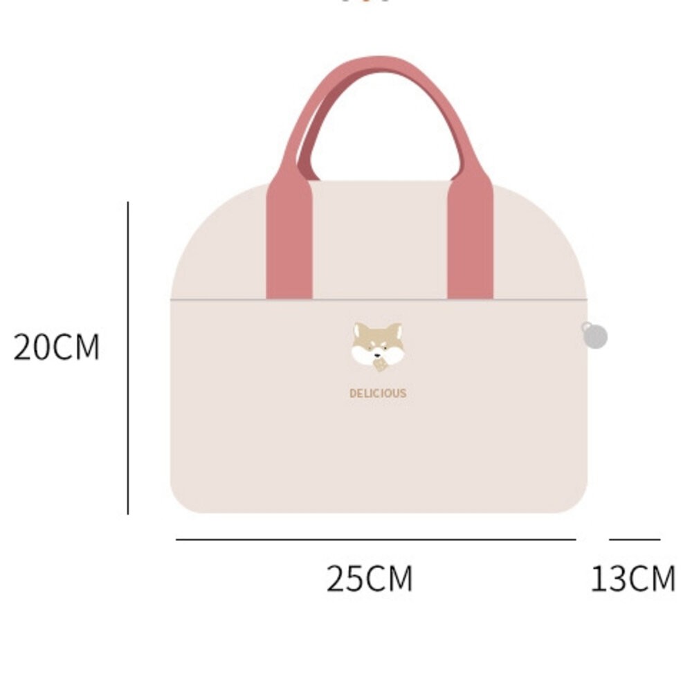 餐袋 大容量 卡通 國小 幼稚園營養午餐 加厚保溫防水 三色碗 便當盒餐袋 便當袋 保冷袋 保冰袋 餐袋 保溫袋-細節圖8