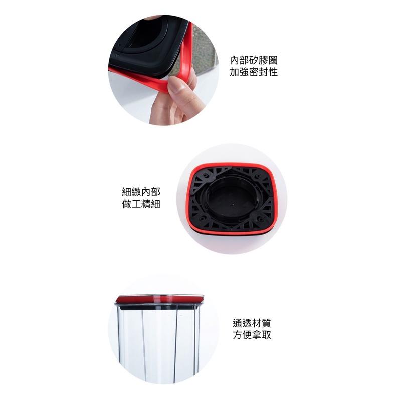 ⭐️現貨⭐️ 新品 日本kinbate密封旋鎖儲物罐 密封罐 密封儲存罐 收納盒 小型儲物 密封盒-細節圖8