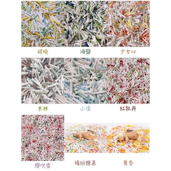 （現貨）六芒星 六芒星紙粒  無香 無塵紙粒 夏天倉鼠墊材 倉鼠墊材 超取限4包 紙粒 除臭墊料-細節圖4