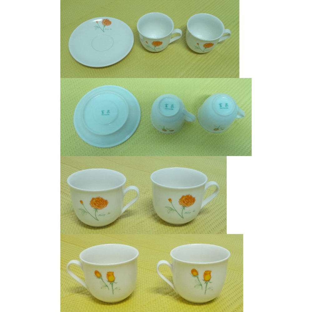 東京奧運可口可樂紀念 園之味 玻璃杯｜可愛熊熊花園 富泉橙色玫瑰 uCC咖啡杯組 熊本熊骨瓷杯｜雀巢奶茶茶壺500ml-細節圖5