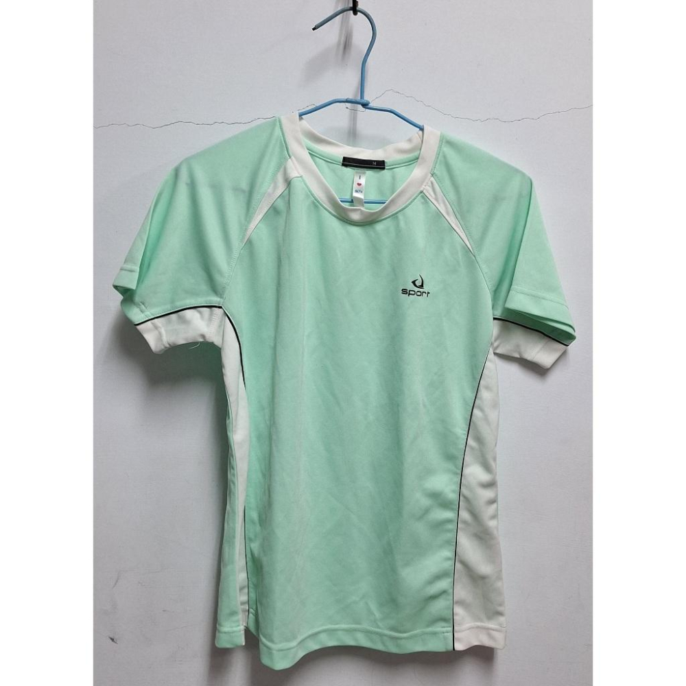 SPORT水藍色/粉紅色運動衣｜速乾透氣短袖 男女皆宜 輕量舒適健身跑步休閒上衣-細節圖2