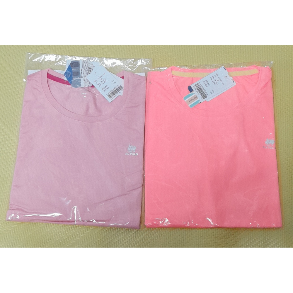 ROYAL QUEEN`S POLO TEAM 女休閒提花圓領T恤 紫色451083 水晶粉351083 尺寸均為XL-細節圖9