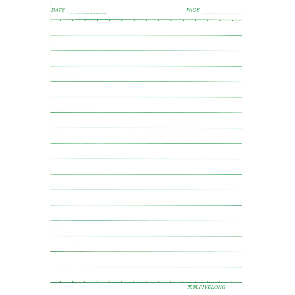 26K高中小橫行 橫行簿 橫行本 學生作業簿 26K 五龍牌-細節圖2