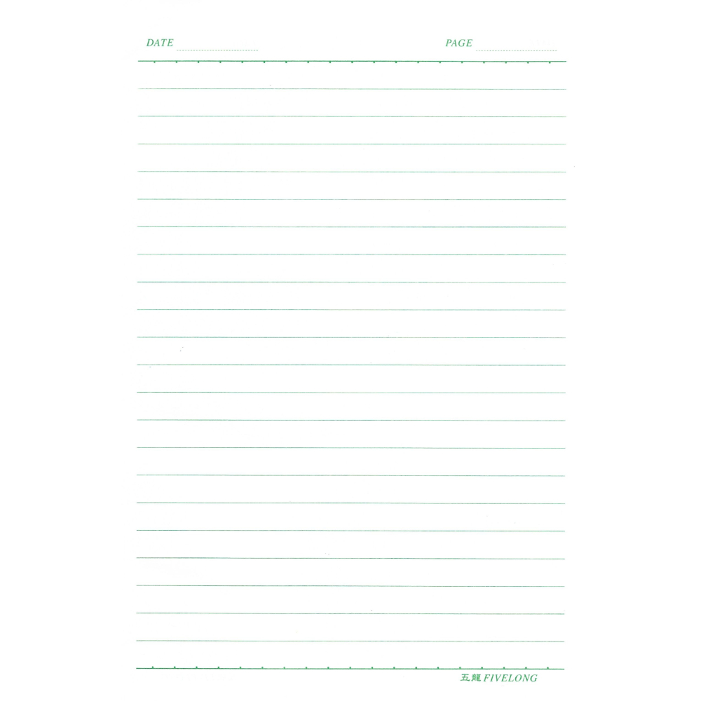 18K高中橫行本 橫行簿  學生作業簿 18K 五龍牌-細節圖3