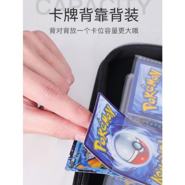 [現貨出清+預購]寶可夢卡冊 遊戲卡冊 寶可夢卡匣收集冊 寶可夢卡包 四公格九宮格卡冊帶活頁內頁ptcg大號寶可夢卡冊-細節圖4