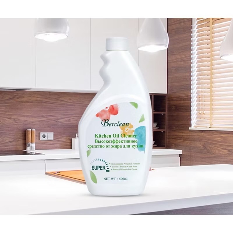 花貓 綠葉<現貨>蓓淨㊝廚房重油污淨500ml  廚房油污清潔劑<購買3瓶 贈送原廠專用噴頭>廚房油污清潔劑-規格圖2