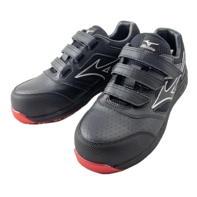 【開立發票】美津濃 MIZUNO 安全鞋 防護鞋 工作鞋 3E寬楦 FIGA213509 防油防滑-細節圖3