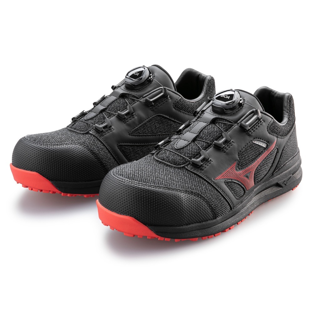 【開立發票】美津濃 MIZUNO 透氣BOA款 安全鞋 防護鞋 工作鞋 3E寬楦 FIGA225209 防油防滑-細節圖3