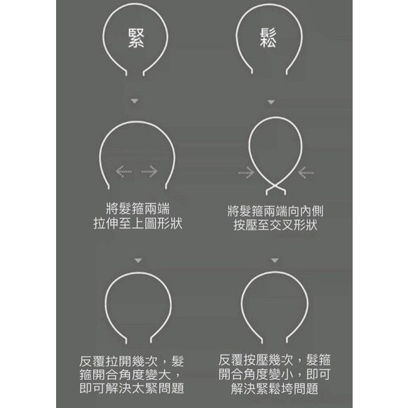 髮箍材料、箍胚、手作材料、金屬髮箍-細節圖2