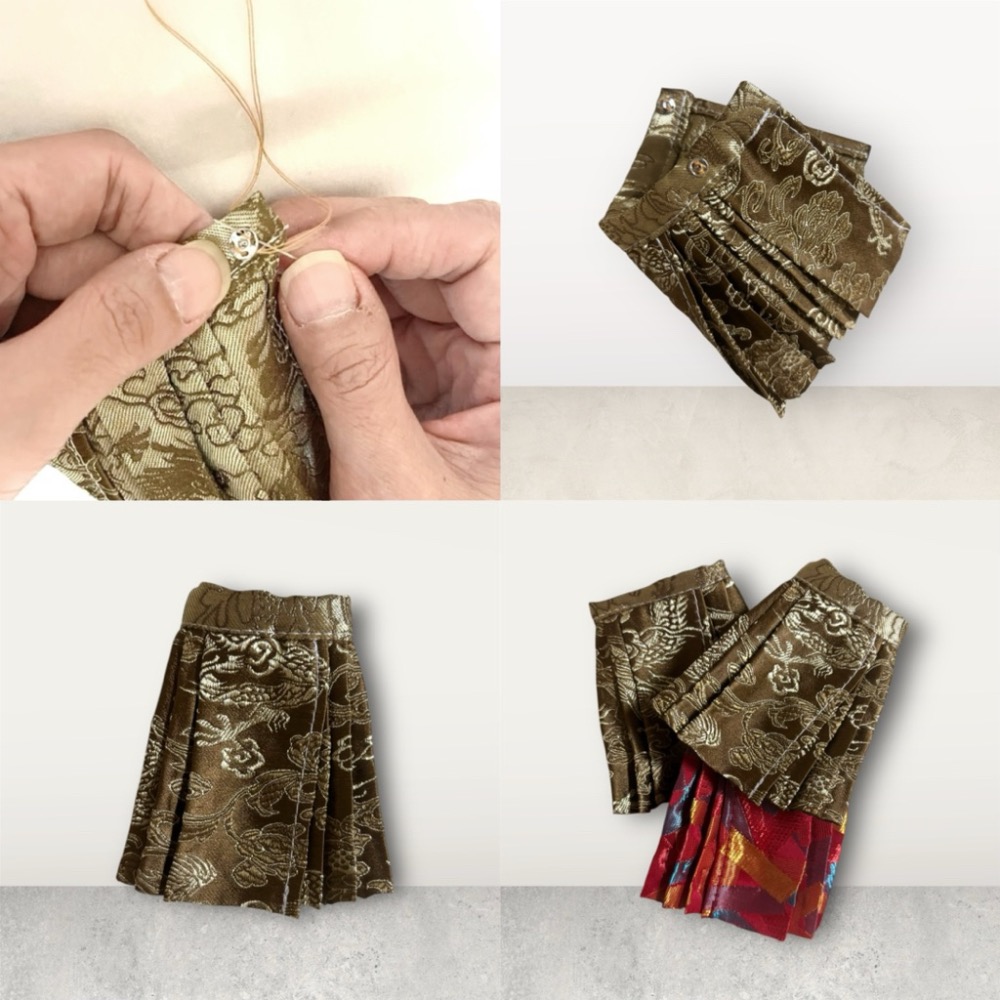 馬面裙吊飾 可當車用香薰裝飾掛飾或娃衣-細節圖2