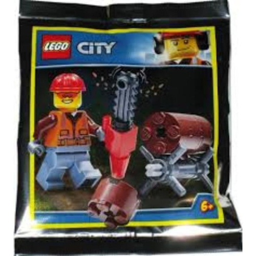 樂高 LEGO 951912 城市 伐木工人 Polybag 全新未拆