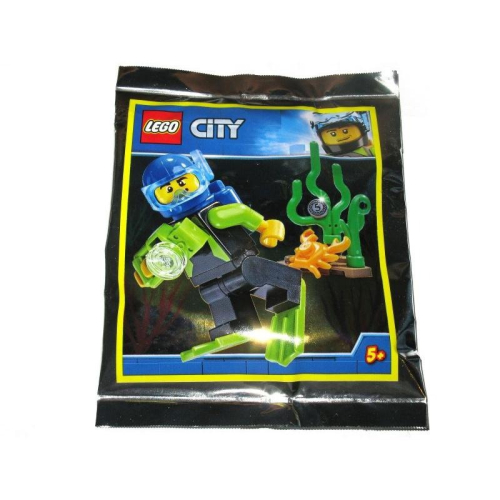 樂高 LEGO 951906 城市系列 潛水員 Polybag 全新未拆