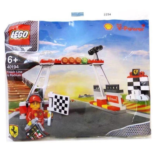 樂高 LEGO 40194 賽車終點站 polybag 全新未拆