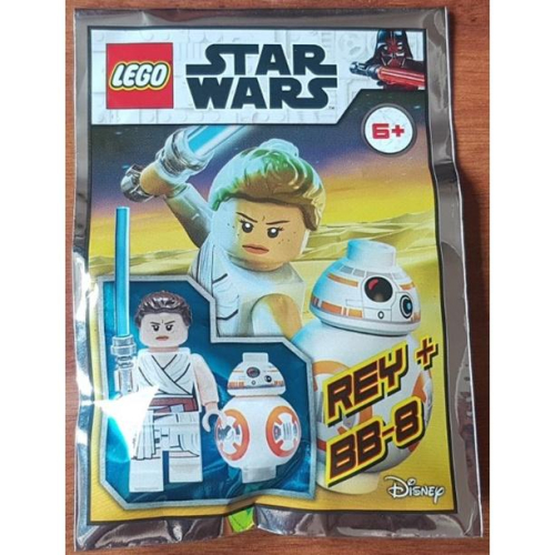 樂高 LEGO 912173 75284 75250 星際大戰系列 Rey and BB-8 Polybag 全新未拆