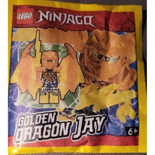 樂高 LEGO 892302 71768 忍者 黃金龍 杰 Jay 雷龍 Paper Bag 全新未拆