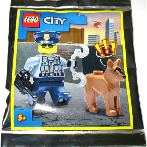 樂高 LEGO 952109 城市 警察和警犬 Polybag 全新未拆