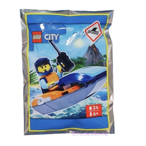 樂高 LEGO 952309 城市系列 水上摩托艇探險家 Polybag 全新未拆