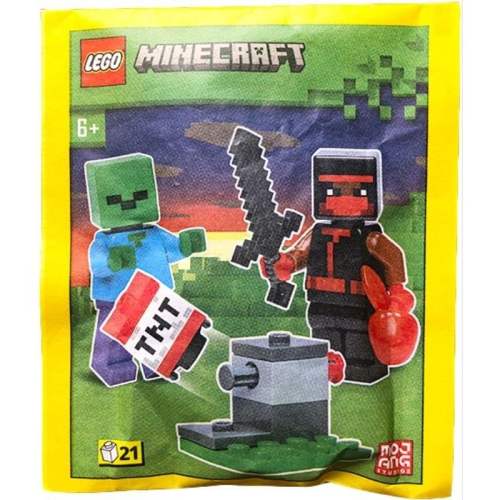 樂高 LEGO 662304 21183 21118 創世神 忍者僵尸 VS. TNT 炸彈僵尸 Paper Bag