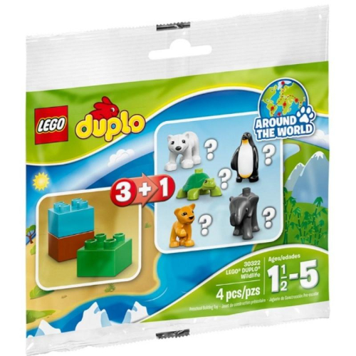 樂高 LEGO 30322 德寶 Duplo 野生動物 Polybag 全新未拆