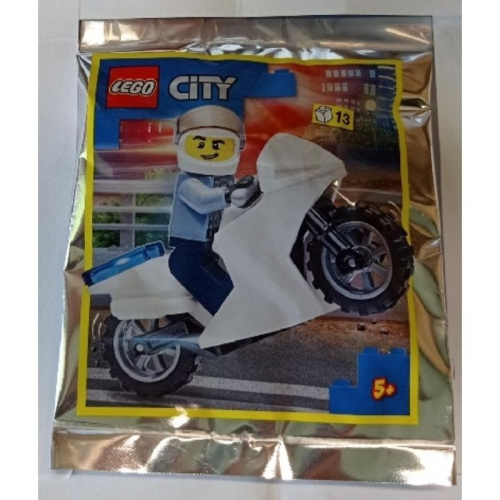 樂高 LEGO 952103 城市系列 警察 機車 摩托車 Polybag 全新未拆